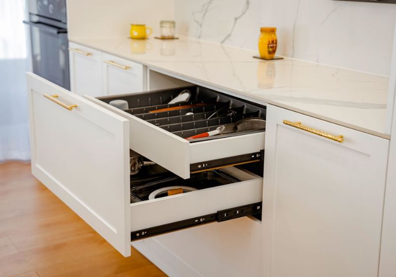 SpaceAid Bamboo Drawer Dividers